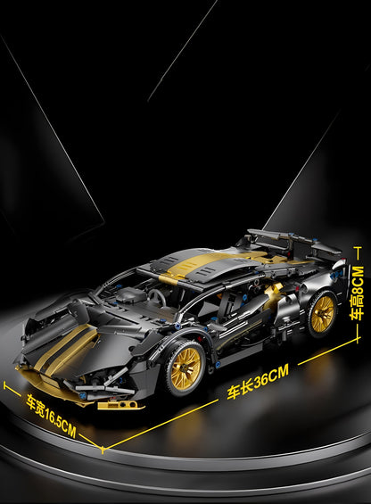 Blocos de Montar de Carro Esportivo de Corrida Técnico Maquete Técnicos para Adultos 1:14 DIY Supercarro Tijolo Quebra-Cabeça Brinquedos para Crianças e Adultos Presente?1280+peças?