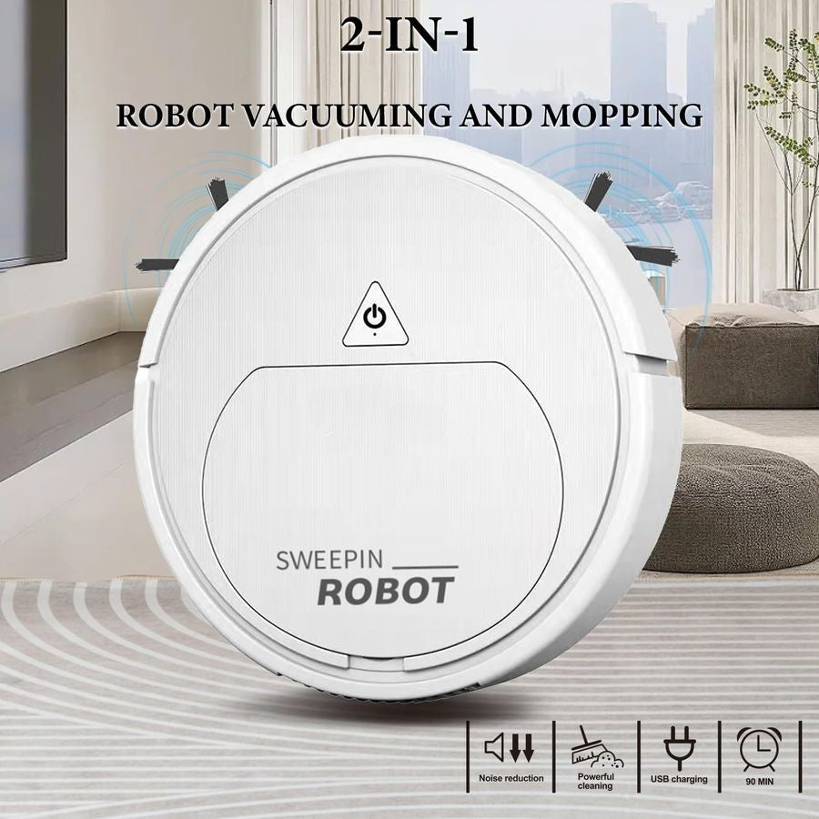 Vacuum Suction UltraStrong Suction, OneTouch Start, Slim Design, Rechargeable, Ideal for Hardwood Floors,Pet Hair Specialist Rob