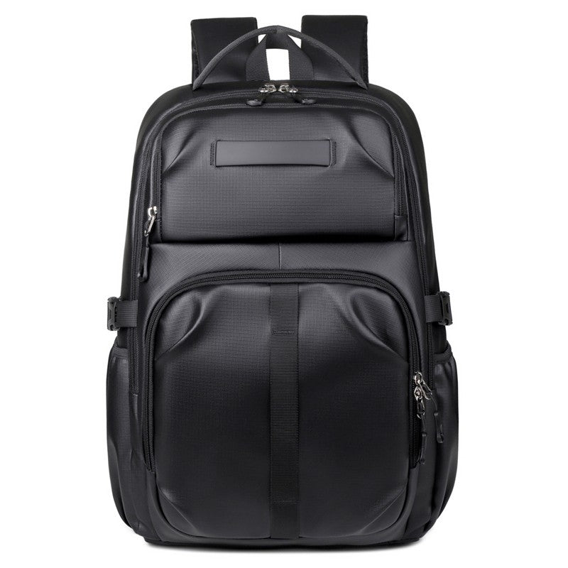Business backpack, laptop backpack, travel bag, black, large capacity, suitable for different scenarios