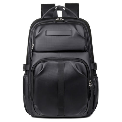 Business backpack, laptop backpack, travel bag, black, large capacity, suitable for different scenarios