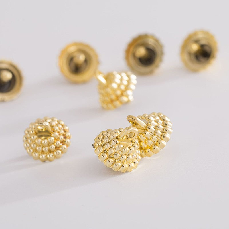 50/100pcs Creative Accessory Christmas Parts Pendant Set Balls Charms Pendants Caps Decoration Holder Sphere Stand Replacement