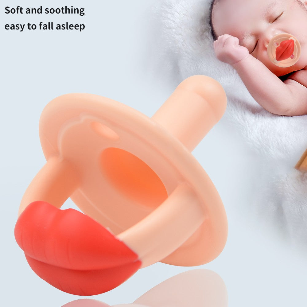 TYRY.HU Baby Newborn Soft Food Silicone Nipple Infant Safe Circle Type Nipples Toddler Pacifier Kids Teether Toy For Boy Girls