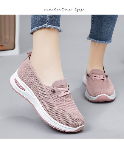 ?Women's Shoes 2025 Casual Sneakers Breathable Mesh Chunky Sole Affordable Free Shipping?