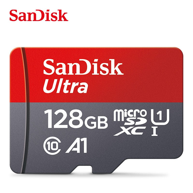 Cartão Micro tf SD Sandisk Ultra SD 128 GB 32 GB 64 GB 256 GB, Cartão de Memória Flash SD/TF 32 64 128 GB miniSD para Celular