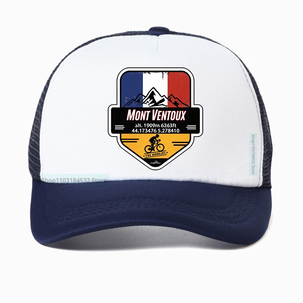 Col du Tourmalet Cycling Ive Done It Baseball Cap men mesh Breathable Snapback hats Outdoor Sports hats Bones