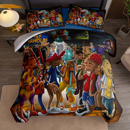 Conjunto de Capa de Edredom Coraline Tamanho King Queen Casal Solteiro