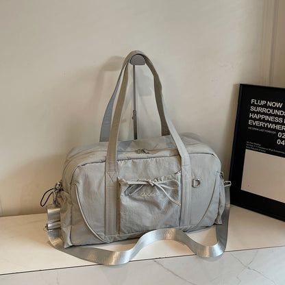 New Travel Bag Large Capacity Shoulder Portable Luggage Bag Travel Storage Bag Boarding Bag Sports Fitness Bag for Women