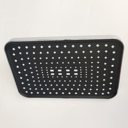 New 30cm Large Size High Pressure Overhead Rain Shower Head Large Flow Booster Rain Shower Head 360° Rotation Water Saving