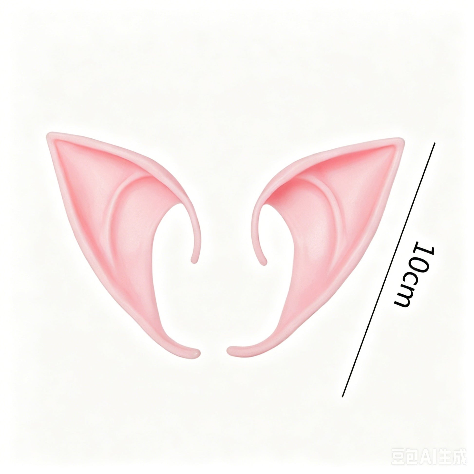 Halloween Elf Ears Latex Simulation Ears Props Fairy Angel Cosplay Mask Halloween Costume Accessories Mascaras Halloween Party