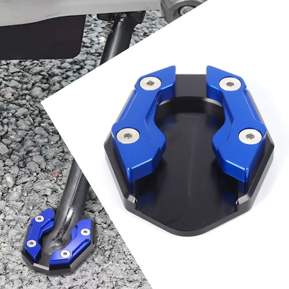 Suporte Lateral Extensor Universal para Motocicleta Scooter Bike, Placa de Apoio para Extensão do Pé, Base Alargada Antiderrapante
