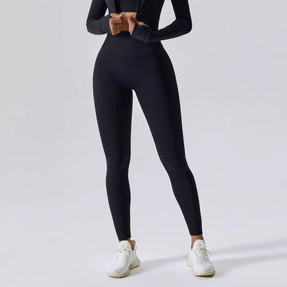 Summer Hot Sale Yoga Leggings Women High Waisted Hip Lifting Ruched Tights Running Cycling Pants Breathable Sports Leggings