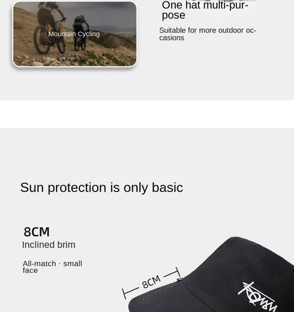 Big Head Letter Bucket Hat for Men Women XL Large Hip Hop Cap Fisherman Hat Summer Sun Hat Plus Size Panama