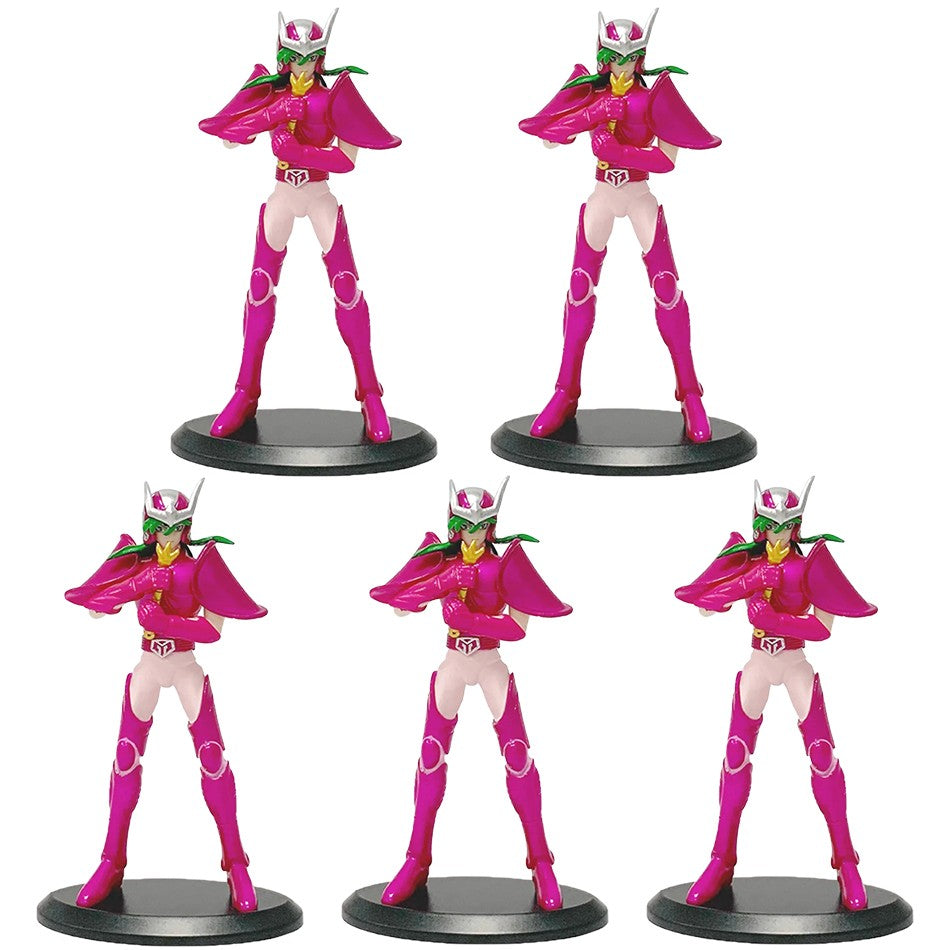 Saint Seiya Action Figurine Ikki Hyoga Seiya Shiryu Standing Myth Cloth Knights of The Zodiac Figures Model Toys Children's Gift