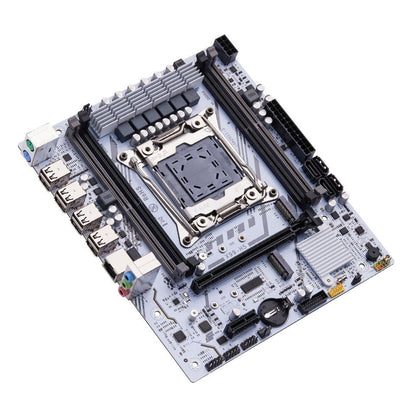 QIYIDA X99 Motherboard Set Kit With LGA2011-3 Xeon E5 2630 V4 CPU DDR4 16GB REG ECC memory PCI 16x NVME M.2 SATA x99 H5
