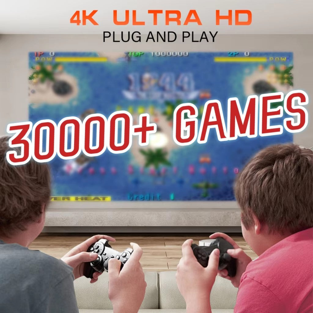 Projetor para Jogos S40GE Android 11 64 GB Cartão TF Controle de Jogo Sem Fio Wi-Fi Duplo Projetor Portátil para Home Theater 1280*720P