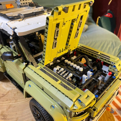 Conjunto de Blocos de Construção de Colecionador Defender Rover Técnico, Modelo de Carro Off Road Clássico 42110, Ideias de Presentes para o Natal
