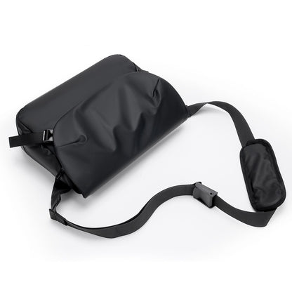 Minimalist Black Men's Shoulder Bag Male High Quality Waterproof Briefcase Crossbody Bag Business Style Messenger Bags for Men