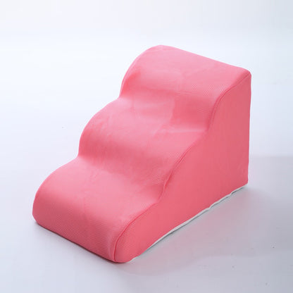 Rampa para Cães Escada para Animais de Estimação de 2 3 4 Degraus Rampa para Gatos e Cães Sofá Cama Escada para Cães Antiderrapante Removível Suprimentos para Animais de Estimação Brinquedos Rampa