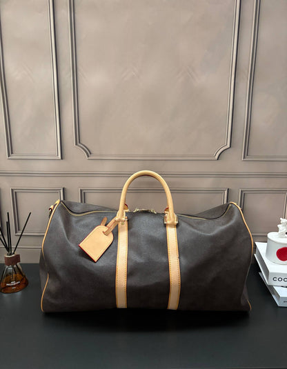 New Luxury Travel Bag with Logo Women Man Multifunction Large Handbags Original Brand Travel Suitcase Duffle Bags with Strap