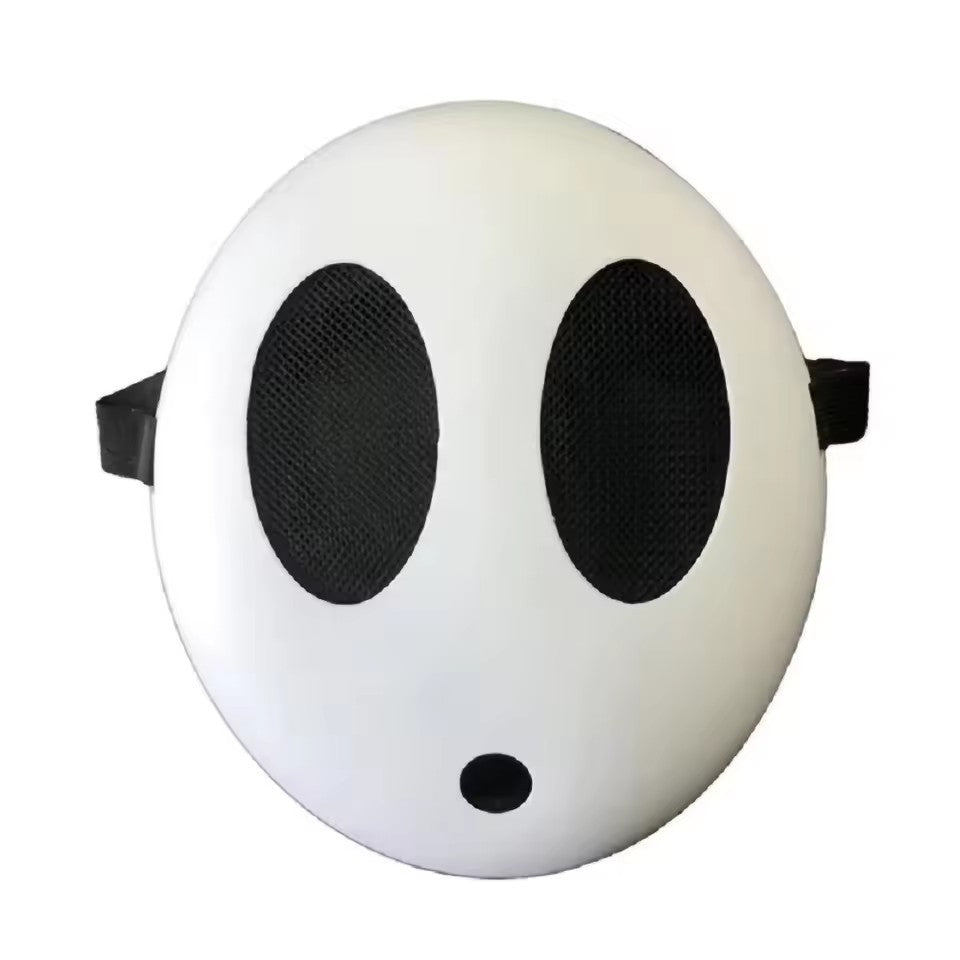 Game Bros Shy Guy Mask Cosplay Funny Unisex Adlut Plastick Masks Halloween Carnival Party Costume Props Masquerade Cartoon Chara