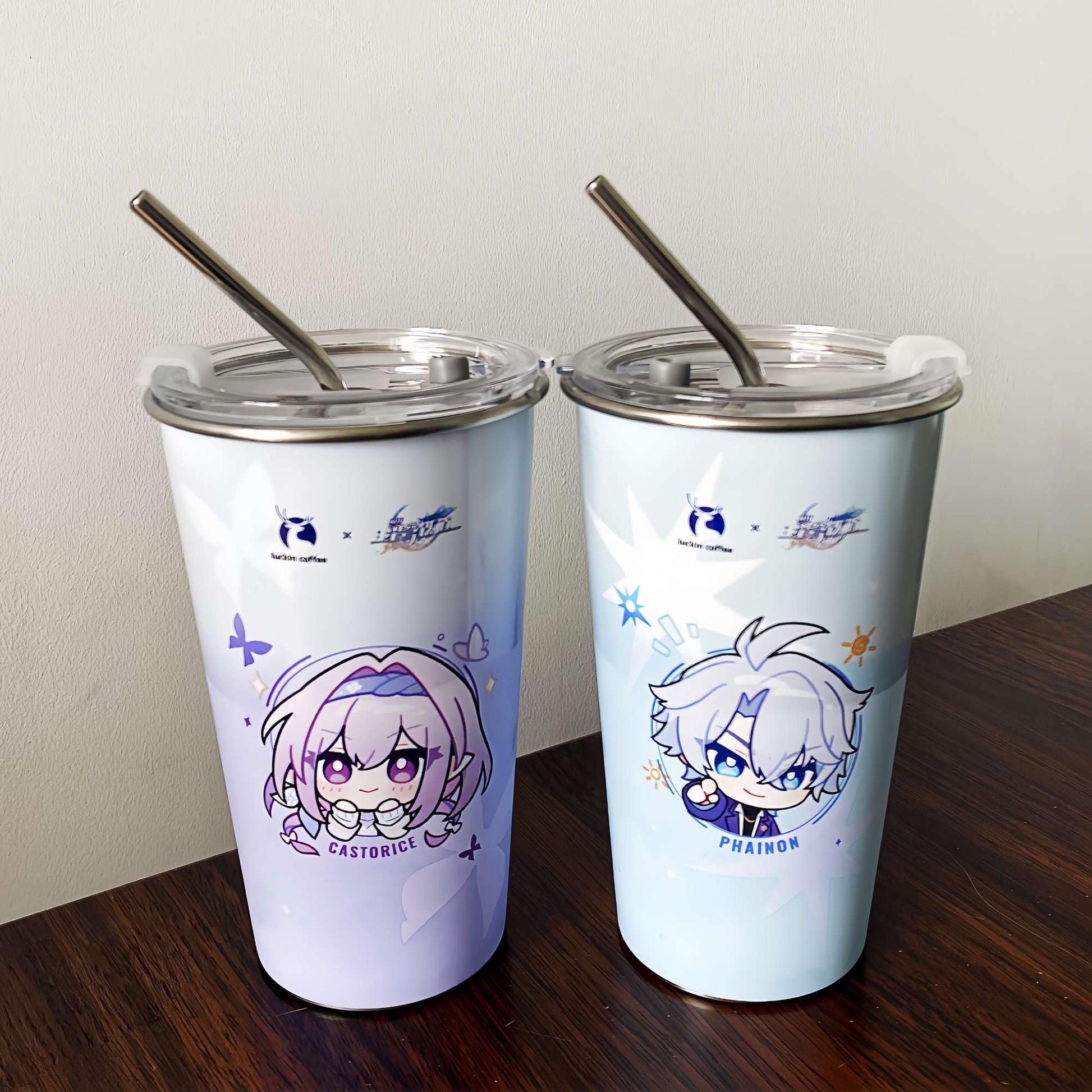 700ML Large Capacity Stainless Steel Cold Color Changing Cold Water Cup Drinking Cup With Straw Lid Collection Gift In Stock