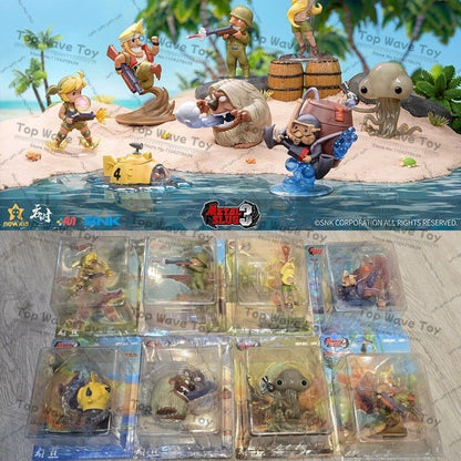 NOVO ESTOQUE TUNSHI Studio METAL SLUG 3 Jogo de Tiro Clássico Japonês Série de Coleção Bonecos Marco Atirador Marciano Brinquedo
