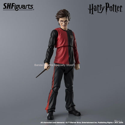 Original Bandai S.H.Figuarts SHF Harry Potter SHF Lord Voldemort Harry Potter e o Cálice de Fogo Boneco de Ação Brinquedos Presentes Co