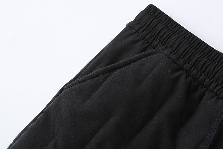 Plus Size Winter Thickened Slimming Warm down Cotton Pants Large Size Casual Trousers for plus Size Women Harlan Style Drawst...
