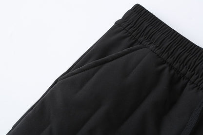 Plus Size Winter Thickened Slimming Warm down Cotton Pants Large Size Casual Trousers for plus Size Women Harlan Style Drawst...