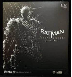 In Stock 1/12 Upfinegures Lpzz Deathstroke Arkham Knight Game Peripherals DC002 Anime Action Figure Model Toy Collectibles Gift