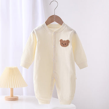 2025 New Infant Baby Girls Boys Knitted Jumpsuit Toddler Baby Girl Boys Long Sleeved Knitting Romper Children Clothes