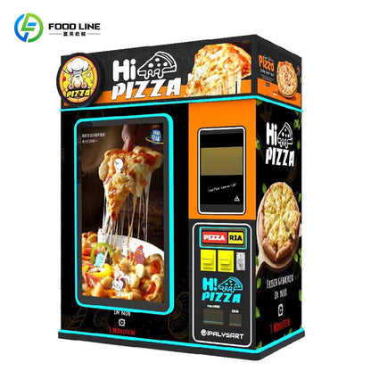 Máquina de venda automática de pizza saudável Máquina de venda automática de pizza automática por atacado Refrigeração comercial para preservação a longo prazo