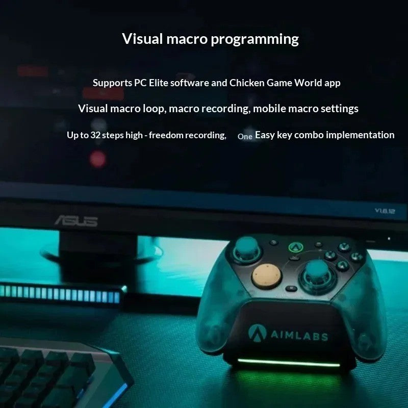 Game Sir G7 Pro 8K Aimlabs Game Controller Tmr Joystick 8000Hz Wired Gamepad for PC Steam Switch Android Apple One Click Wake NS