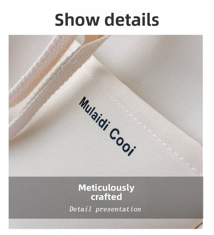 Minimalist Nylon Tote Bag, Oxford Waterproof Handbag Shoulder Crossbody Bag with Pocket, Effortless Style for Women Daily Errand