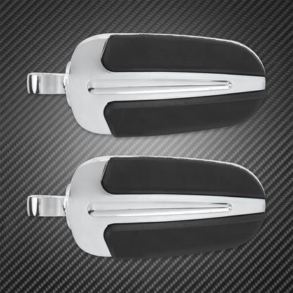 Motorcycle Rear Footpegs Pedal Slipstream Passenger Footrest For Harley Touring Road King FLHR Softail Fat Boy Dyna Sportster XL