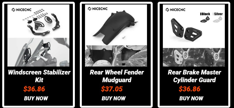 Para BMW R 1250 GS R1250GS Adventure 2018-2024 NICECNC Kit de Rebaixamento do Apoio de Pé do Passageiro R1250GS 2018-2023 R1250GSA R1250GS ADV