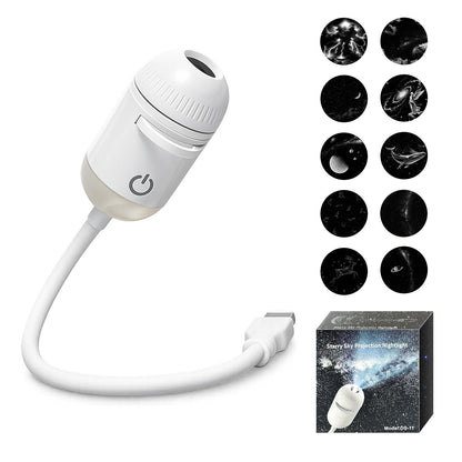 2-in-1 USB Ambient Light For Large Range Projection Atmosphere Multiple Scenes Adjustable Focus Distance Night Lighting Function