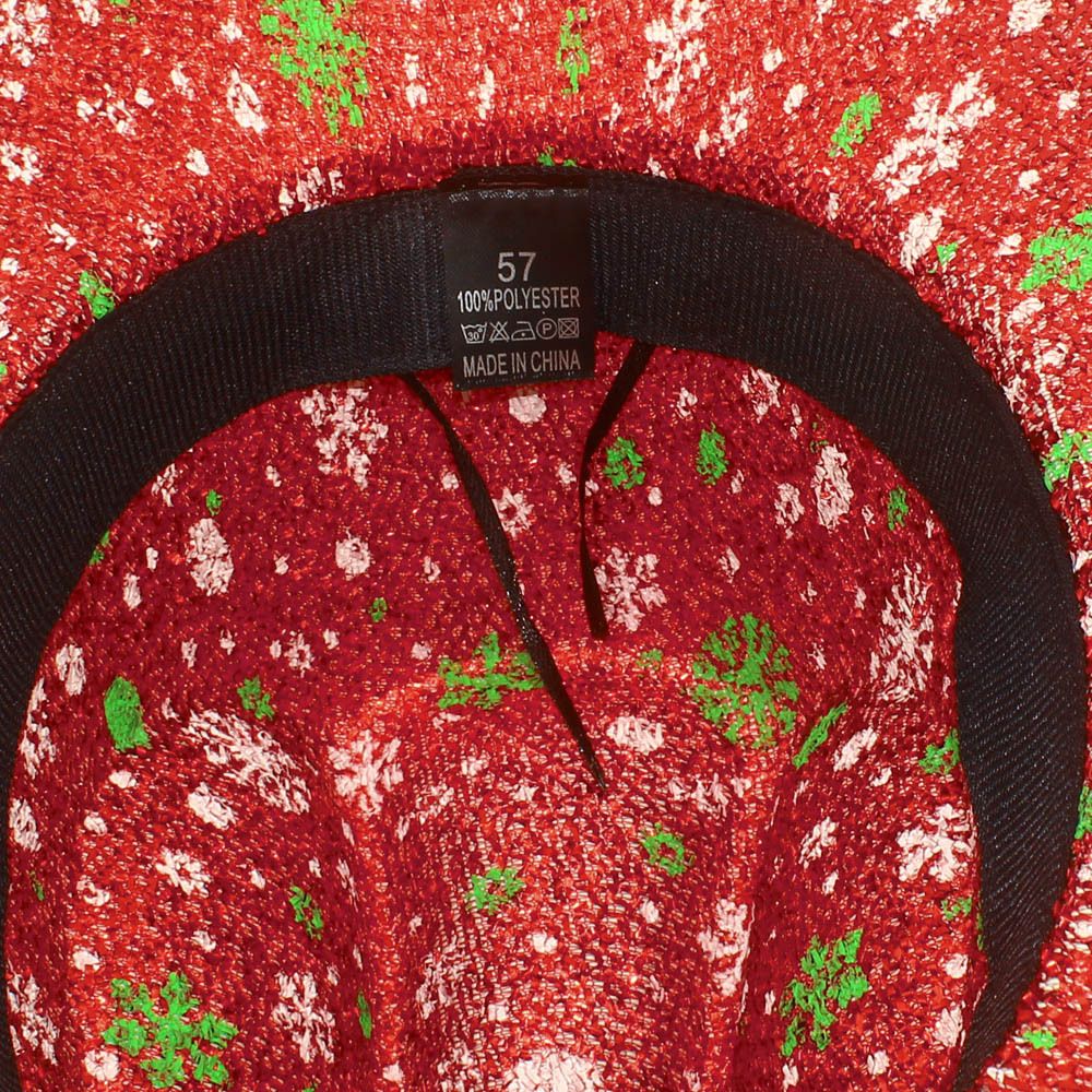 Striped Print Fedora Hats Cowboy Cowgirl Hat for Women Men Curl Wide Brim Western Bronzing Cloth Cap for Party Halloween Caps