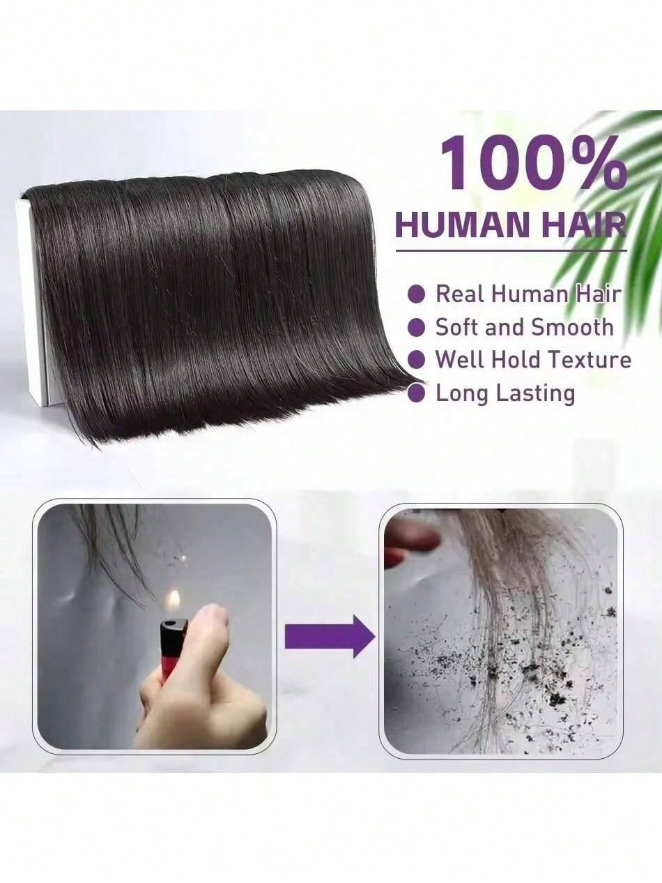 Pacotes de Cabelo Humano Liso de Osso 12A 100% Cabelo Virgem Brasileiro Não Processado 32 Polegadas Cabelo Cru Extensões de Trama de Pacotes Duplos