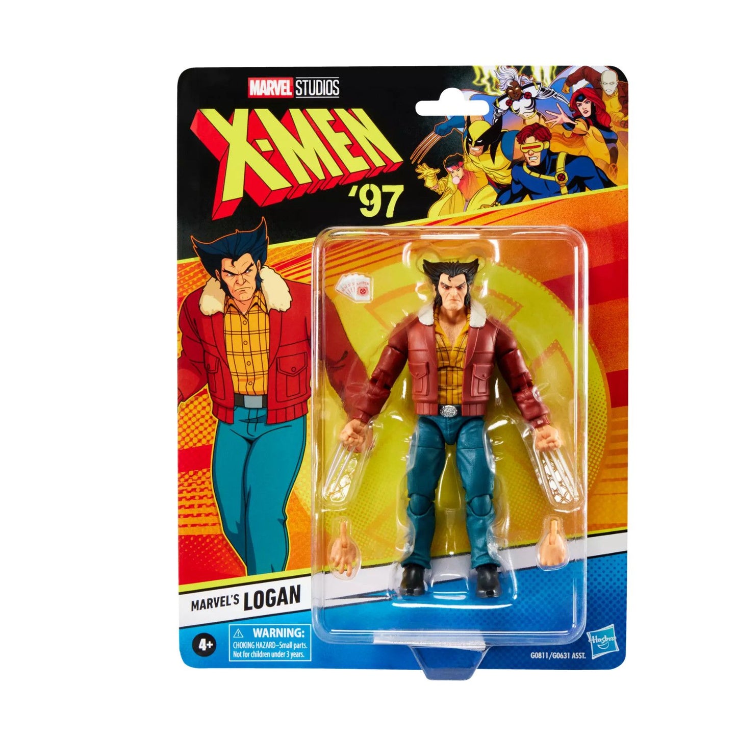 In Stock Marvel Legends Retro Cardback X-Men '97 Wolverine Rogue Magneto Cyclops Gambit Jean Grey Action Figure Model Toy Gift
