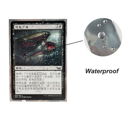 60 UNIDADES Protetores de Carta Multidimensionais Estampas Japonesas de Surf Protetores de Carta de Negociação Protetores de Carta de Desenho Animado para MTG/PKM/YGO