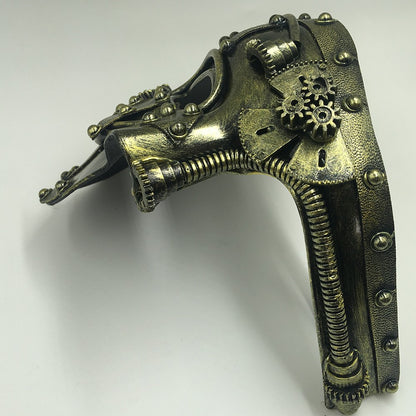 Steampunk  Phantom Masquerade Cosplay Medieval Retro Mask Ball Half Face Men Punk Costume Halloween Party Costume Props