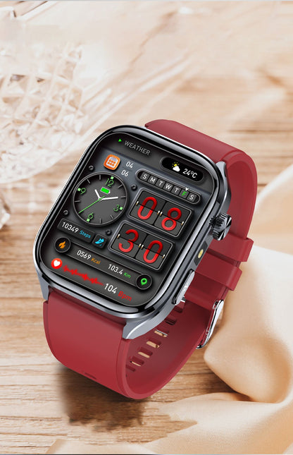 2025 Novo Smartwatch Masculino AI Diagosis ECG Saúde Pressão Arterial Lipídio Ácido Úrico AI-GPT Respostas Inteligentes Saúde Smartwatch Para Homens