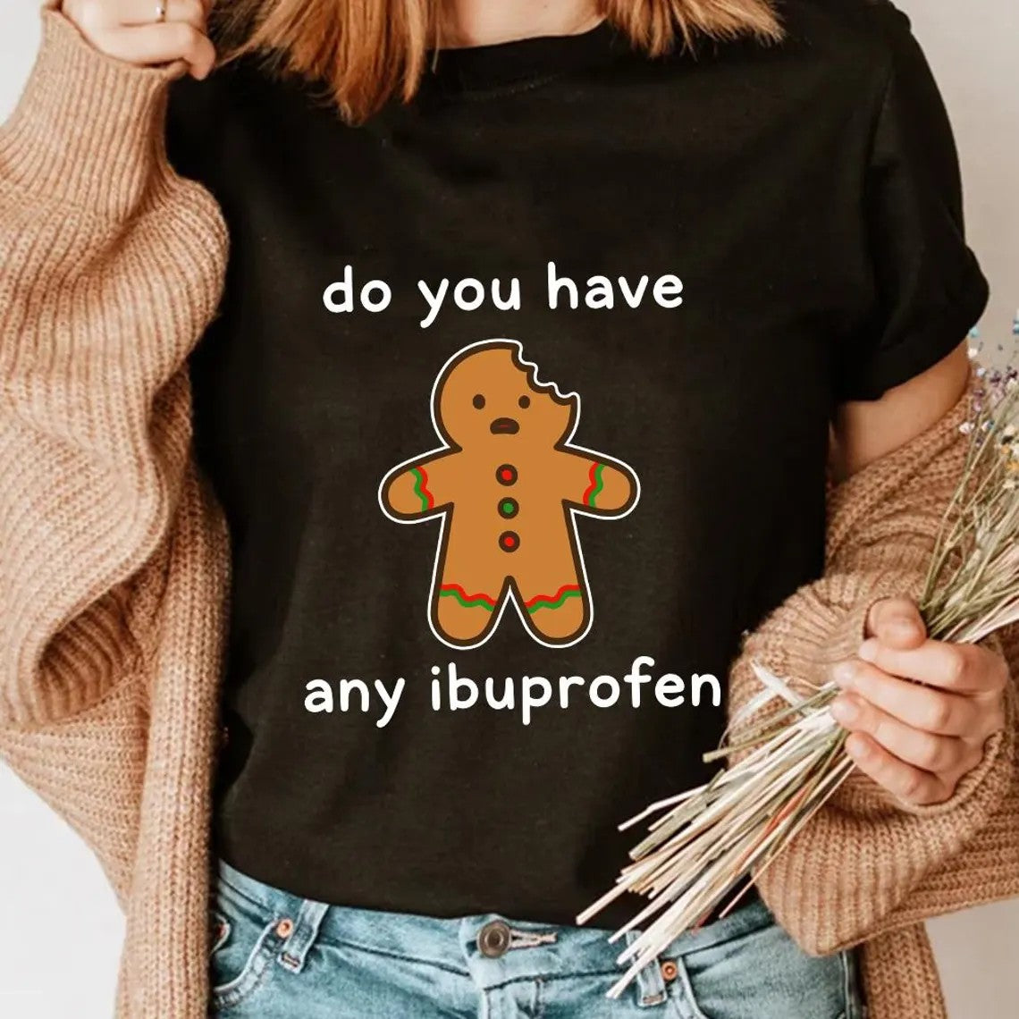 It’s the Most Wonderful Time of the Year T Shirts Gingerbread Christmas Tee Cute Holiday Shirt, Festive Cookie Lover Top