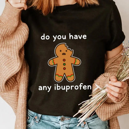 It’s the Most Wonderful Time of the Year T Shirts Gingerbread Christmas Tee Cute Holiday Shirt, Festive Cookie Lover Top