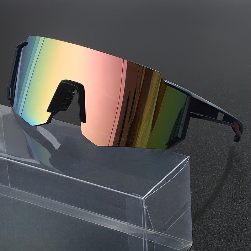 2pcs Unisex Sports Sunglasses Suitable for Daily Use, Camping, Cycling, Golf, Running, Mountaineering, Fishing, Beach Sports