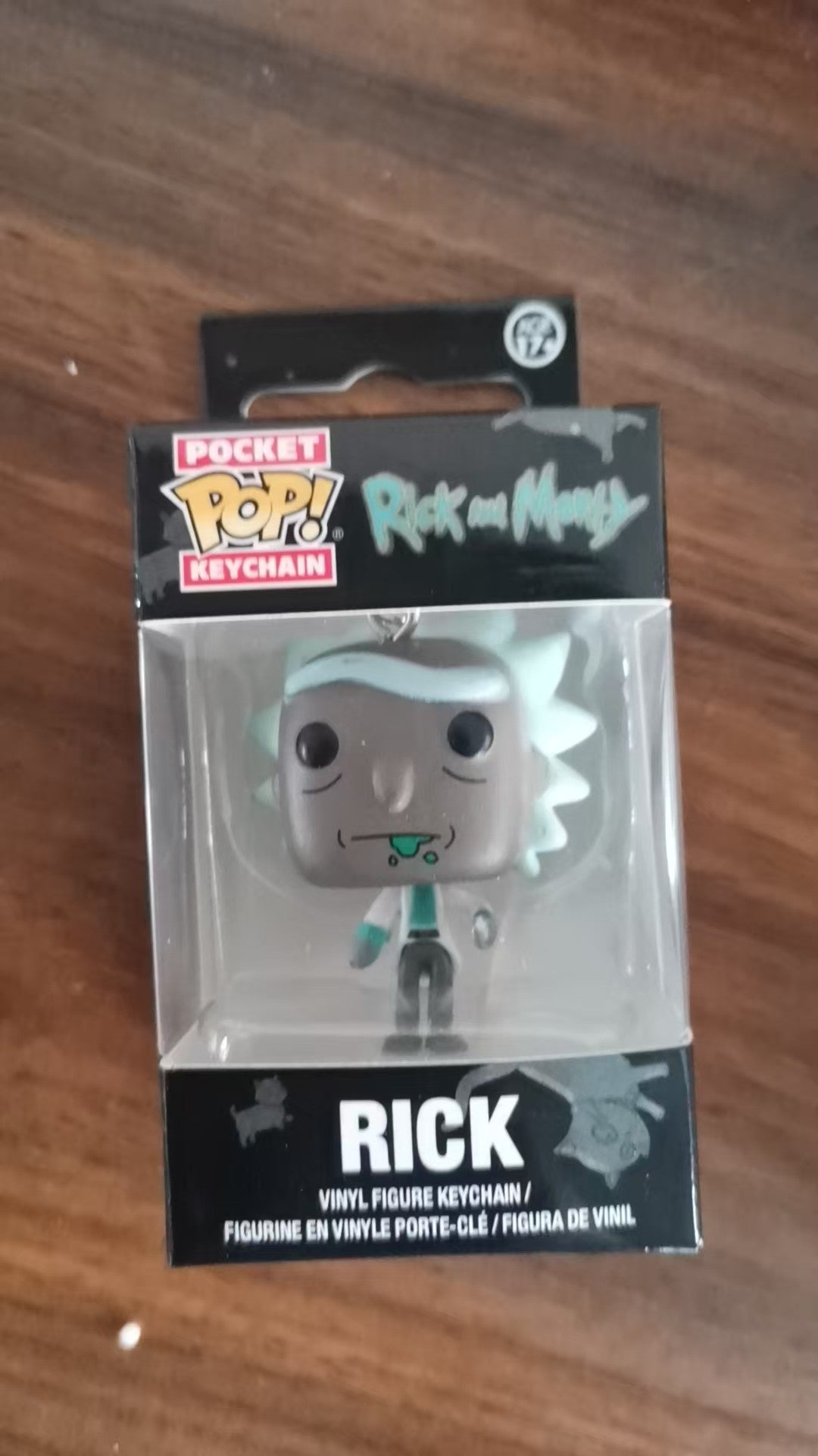 Funko Pop Novo Rick E Morty Noob Noob TINKLES MR. POOPY Chaveiros Boneco de Vinil Krombopulos Pickle Rick Chaveiro Pocket Pop Brinquedo