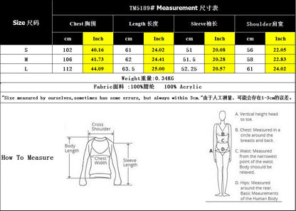 Autumn and winter new European and American fashionable loose long sleeved round neck pullover Christmas sweater