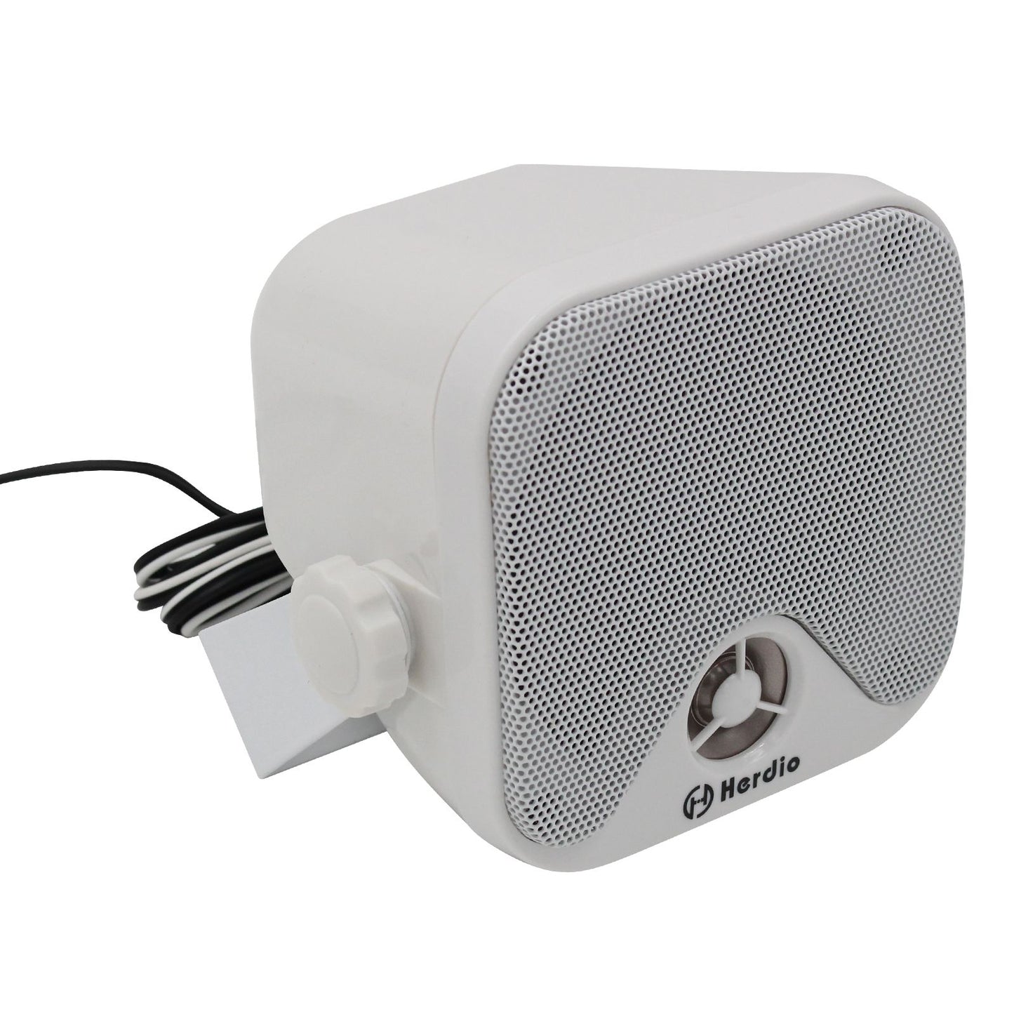 Alto-falantes Bluetooth marinhos à prova d'água Herdio 4" 100W para serviço pesado, montados em superfície para trailer, minicarregadeira, quadriciclo, UTV, RZR, carrinho de golfe