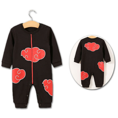 Newborn Costume Baby Anime Romper Boy Kakashi Akatsuki Chopper Zoro Vegeta Cosplay Clothes Infant Jumpsuit Clothes 0-18 Months
